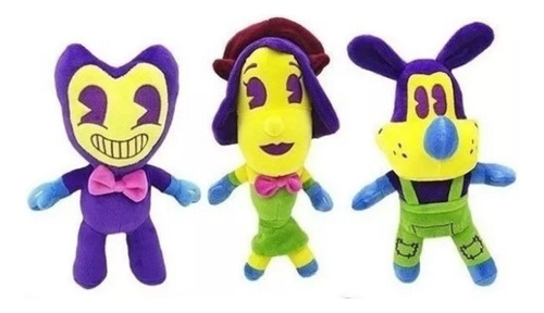 Peluche Bendy Boris O Alice Blacklight The Ink Machine X1