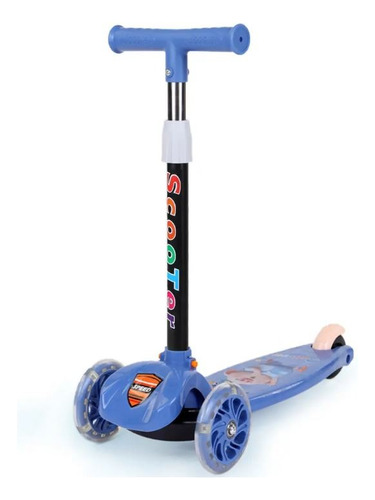 Scooter Patineta Para Niños Juguete Estampada Monopatin