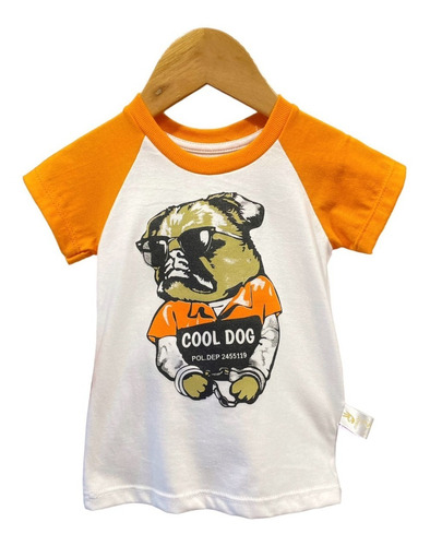 Remera Para Bebe Beba Niño Estampada Manga Corta -  Algodón