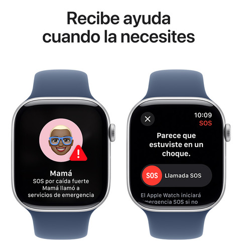 Apple Watch Series 10 46mm Silver Sport Band