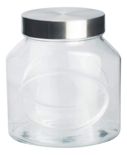 Tarro de cristal de 1,5 litros con tapa metálica Elips Pasabahçe