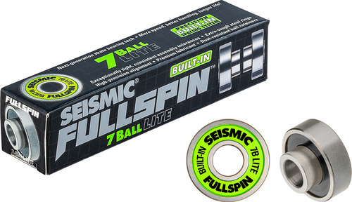 Rodamientos Seismic Tekton 7ball Lite Built-in Set Longboard