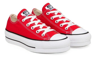 CONVERSE ALL STAR BAJAS ROJAS