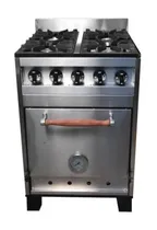Comprar Cocina industrial Enrique García EG 57 a gas 4 hornallas puerta ciega
