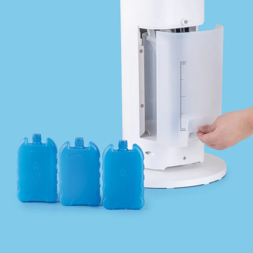 Ventilador De Torre Fresh Pro 3en1 Betterware Aromatiza 29 Cm 60 Blanco Blanco Abs 6