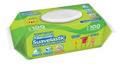 Kleenbebé Suavelastic Max Toallitas Húmedas Manzana 600 Toal