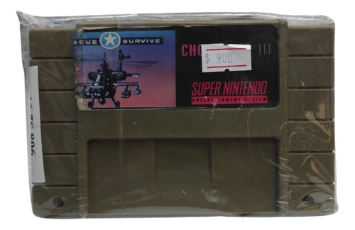 Choplifter 3 Original Super Nintendo  (Reacondicionado)