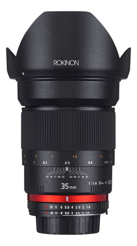 Rokinon Lente Cine Gran Angular F1.4 Umc 1.378 in Para Sony