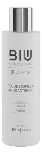 Biu Clean Gel De Limpieza Facial Antibacterial 200ml Momento de aplicación Día/Noche Tipo de piel Mixta