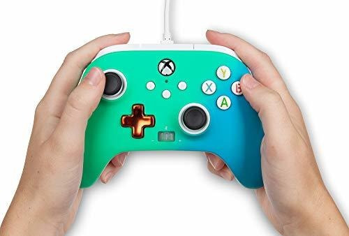 Imagen 6 de 9 de Control Controlador Con Cable Powera Mejorado Para Xbox - S