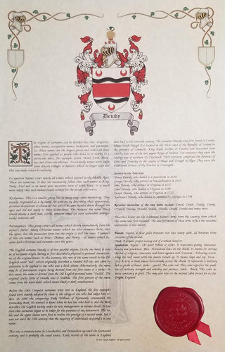 Find Your Name Here - Escudo De Armas, Escudo E Histori...