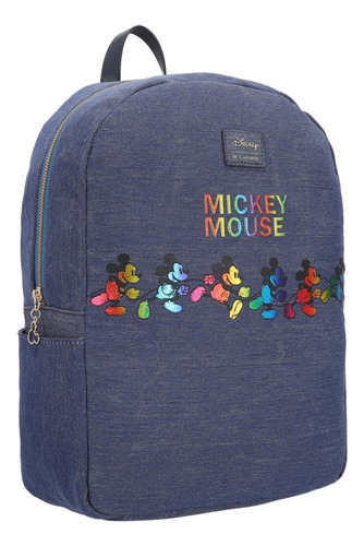 Mochila W Capsule Disney Mickey Hbpeperomiacw Para Mujer Color Multicolor Diseño de la tela Lisa