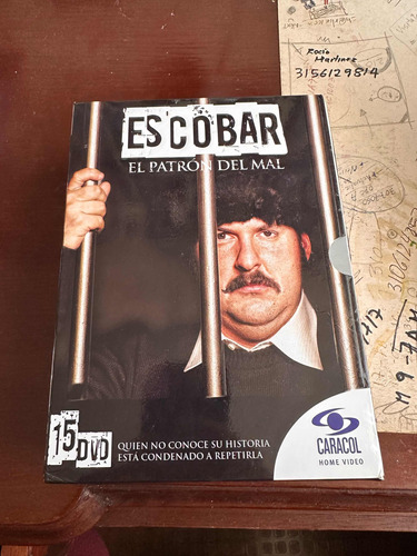 Pablo Escobar El Patrón Del Mal Serie Completa Dvd