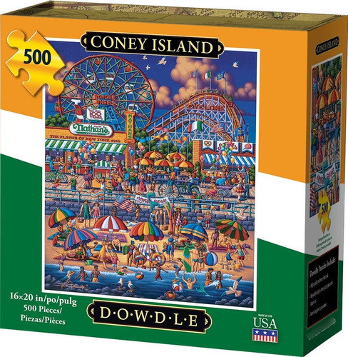 Dowdle Jigsaw Puzzle - Coney Island - 500 Piezas