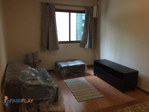 Apartamento Locação 1 Dorm 1 Vaga 43m - Ap6069