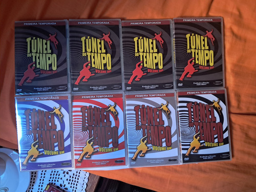 Box Dvd - Túnel Do Tempo - Temp. 1 E 2 - Completo E Lacrado (Usado)