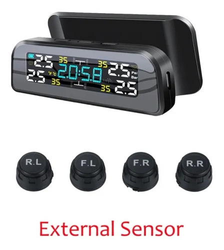 Sensor Sistema Monitoreo Medidor De Presión Neumáticos Tpms