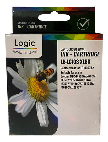 Cartridge Lb-lc103 Xl Negro Para Brother Mfc J6720