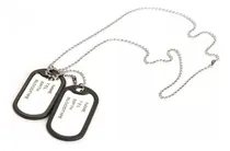 Comprar Collar Militar Placas De Identificación Dog Tags Chapas