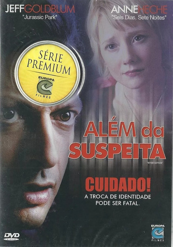 Dvd Além Da Suspeita - Jeff Goldblum, Anne Heche - Lacrado