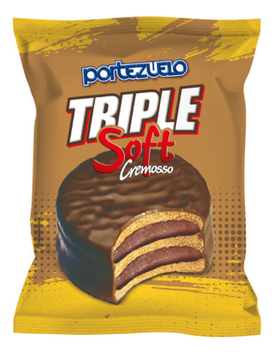 Alfajores Portezuelo Triple Soft X12u