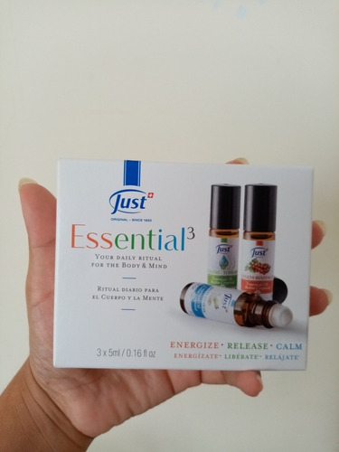 Essential 3 Kit Swiss Just Aceites Naturales Antiestrés