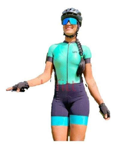 Uniforme Completo Mujer Ciclismo Ruta Mtb Badana Gel