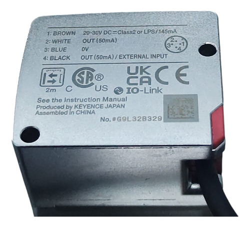 Keyence Lr-tb2000c Sensor Laser, Distancia Detectable De 2m