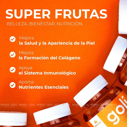 Goli Nutricion : Gomitas De Belleza Con Superfrutas 60 Pcs