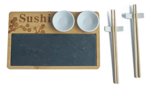 comprar Set De Sushi Para 2 Personas 7 Piezas Kit M3 Premium Sheshu