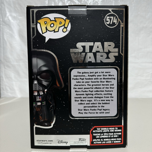 Figura De Acción Darth Vader 574 De Funko