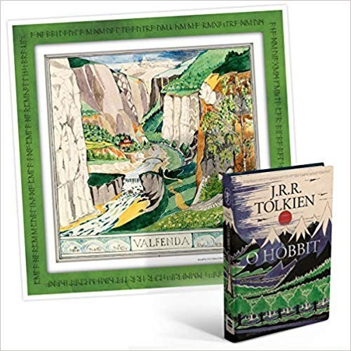 O Hobbit  J. R. R. Tolkien Livro Capa Dura + Poster