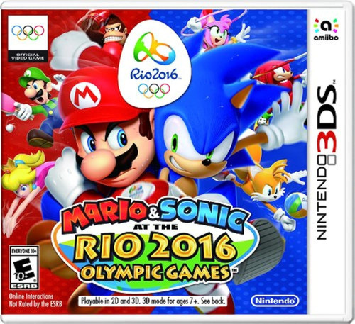 Mario & Sonic At The Rio 2016 Olympic Games - Nintendo 3ds (Reacondicionado)