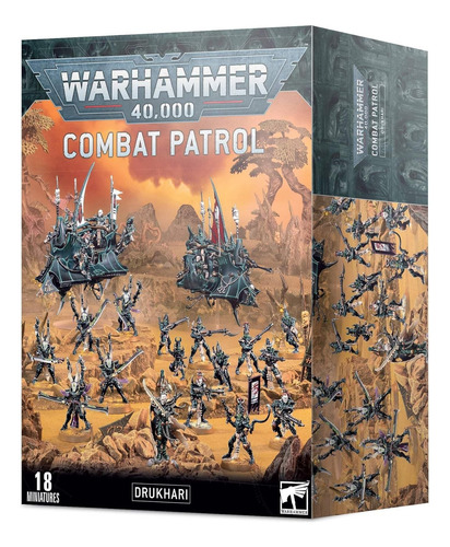 «games Workshop Warhammer 40k Combat Patrol: Drukhari»
