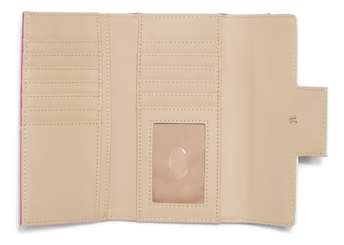 Imagen 3 de 3 de Billetera Guess Original Kavet Purple Multi
