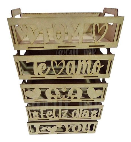 15 Charolas De Mdf 14 De Febrero San Valentín Regalo