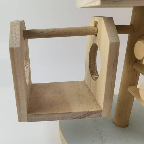Dwarf Hamster House Diy Pet Living Playground Entrenamiento