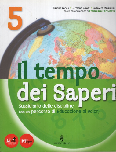 Il Tempo Dei Saperi 5 Con Espansione Online, De Magistrali, Lodovica. Editorial Minerva Scuola, Tapa Blanda En Italiano