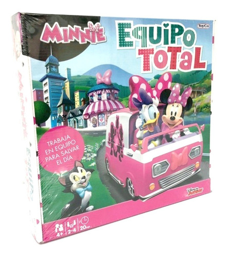 Juego De Mesa Minnie Equipo Total  Toyco