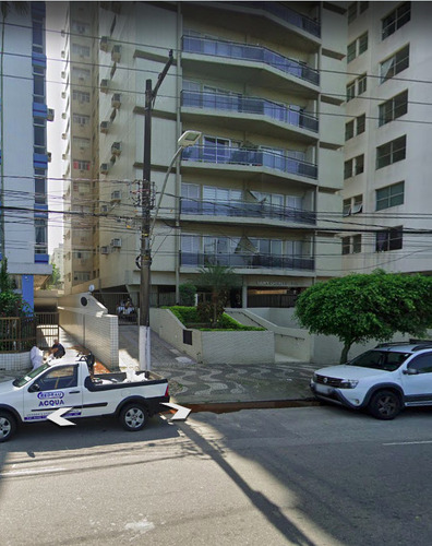 Vendo Apto. Mobiliado Praia Do Itararé, Prédio De Frente Para A Praia 2 Quartos(+1) - Ótima Localização