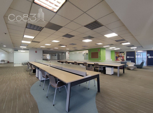 Renta - Oficina - Corporativo Santa Fe - 1237 M2 - Piso 6