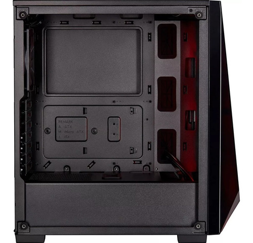 Imagen 7 de 10 de Gabinete Corsair Carbide Spec Delta Rgb Black Midtower 3xfan