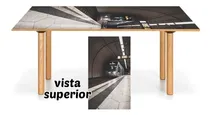 Comprar Vinilo Para Mesa Camino Road Viaje Rieles Tranvia Vini M4
