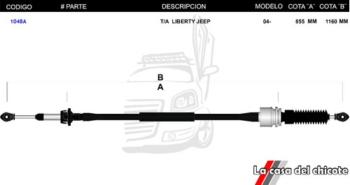 Palanca De Velocidades T/a Liberty Jeep 2004