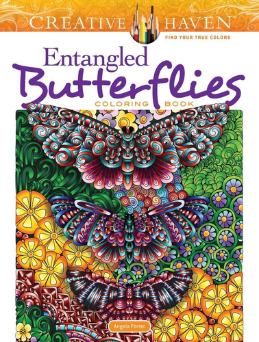 Libro De Mandalas De Colorear Mariposas Para Adultos Y Niños