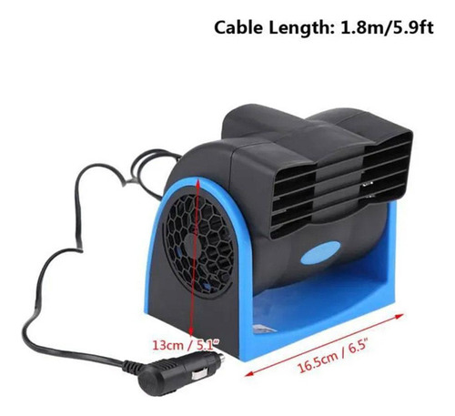 Turboenfriador De Coche Strong Wind De 12 V