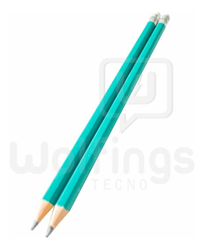 Pack X48 Lapiz Negro Con Goma De Borrar Graduacion Hb