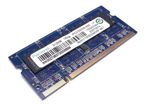 Memoria Ram De Laptop 512mb/ 667mhz/ Pc2 5300s Ramaxel