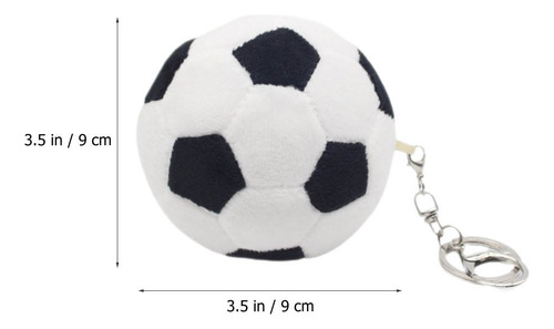 Llavero De Pelota De Fútbol De Felpa, Llavero De Fútbol Rell