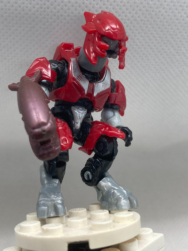 Mega Construx Elite Rojo Halo De Pack Banished Garrison Pack 1 Elite Rojo Halo De Pack Banished Garrison (Usado)